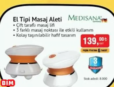 EL TİPİ MASAJ ALETİ